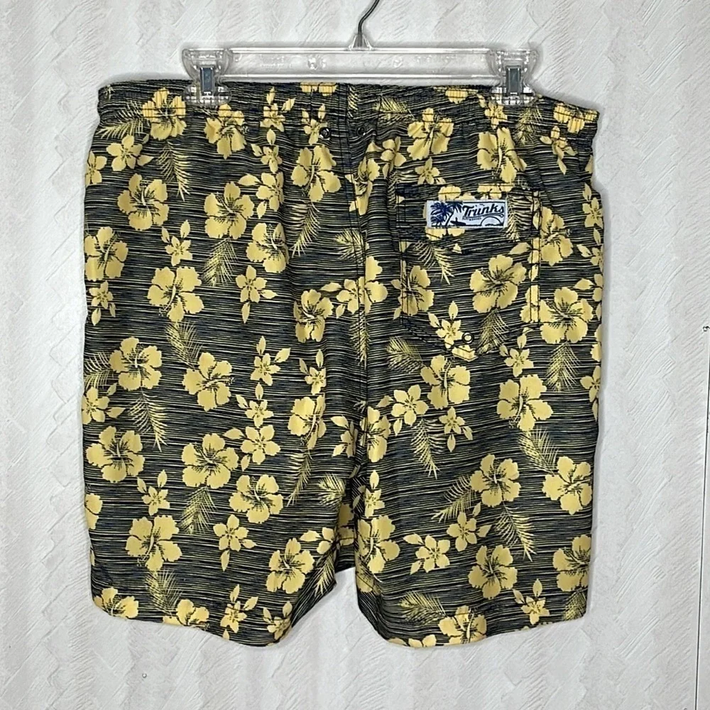 ❤️ TRUNKS Hawaiian swim trunks Size L